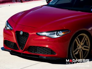 Alfa Romeo Giulia Front Spoiler - Carbon Fiber - Estremo - V1 Alfa Romeo Giulia Front Spoiler - Carbon Fiber - Estremo - V1